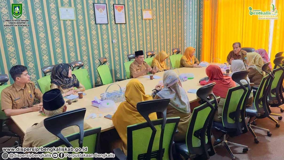 Rapat Program TPBIS Tahun 2023 oleh Dipersip Kabupaten Bengkalis