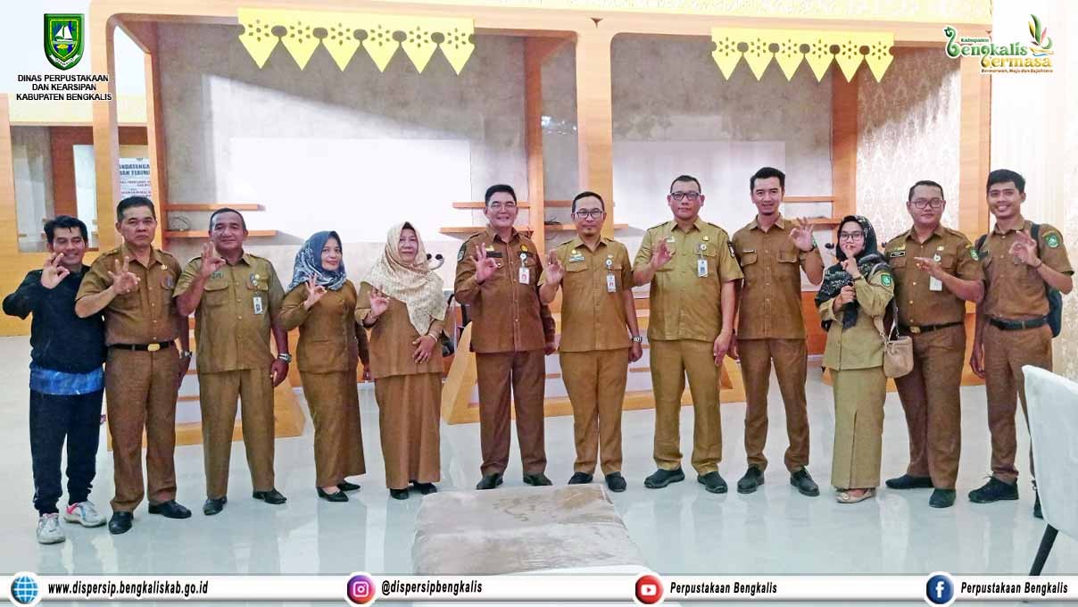 Peninjauan Lapak Dipersip Bengkalis di Gedung MPP Kabupaten Bengkalis