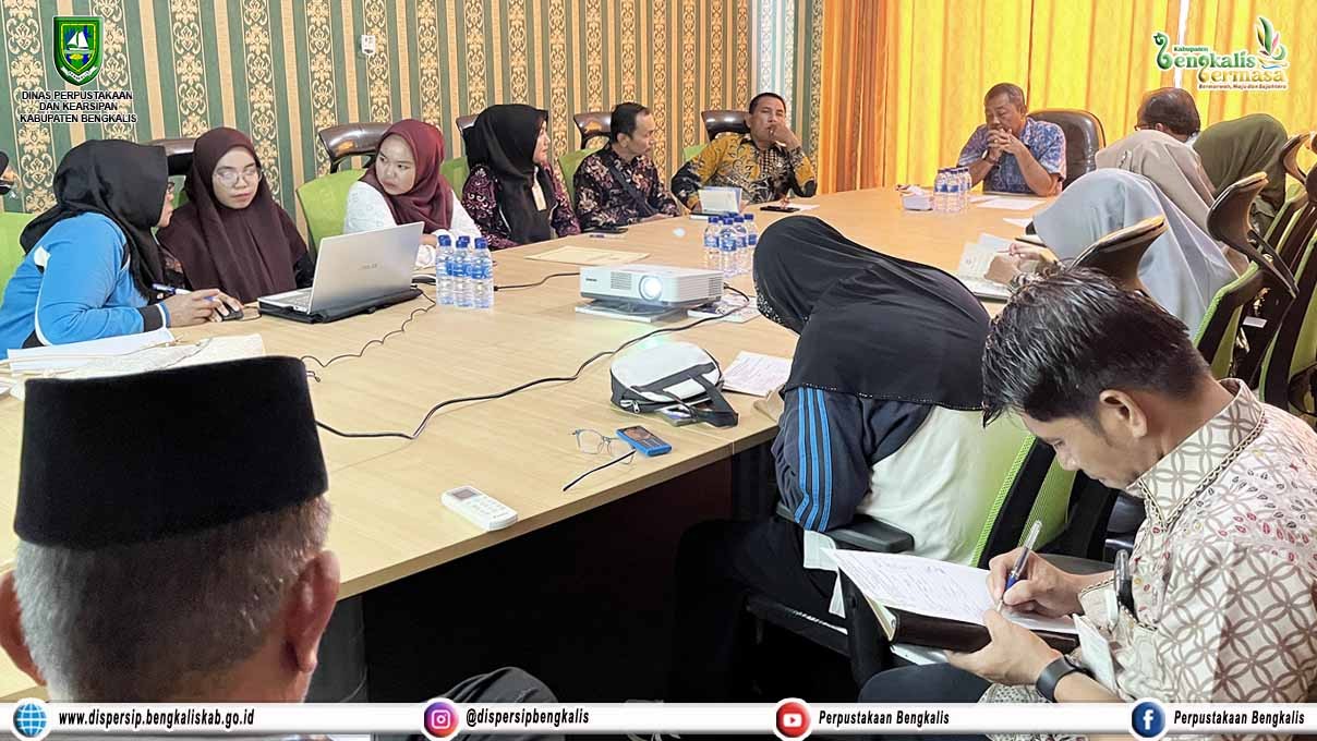 Penyusunan Rancangan Awal Rencana Kerja Dispersip Bengkalis Tahun 2025