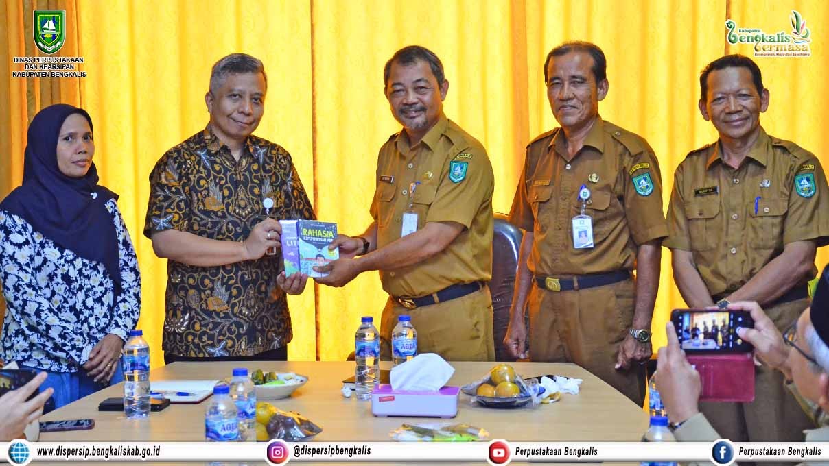 Kunjungan Studi Tiru Dispusip Kota Pekanbaru ke Dispersip Kabupaten Bengkalis