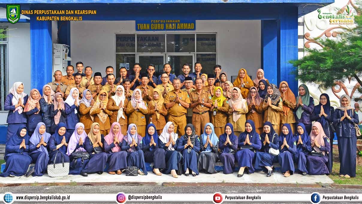 Apel dan Silaturahmi Keluarga Besar Dispersip Kabupaten Bengkalis 1445 H/2024 M