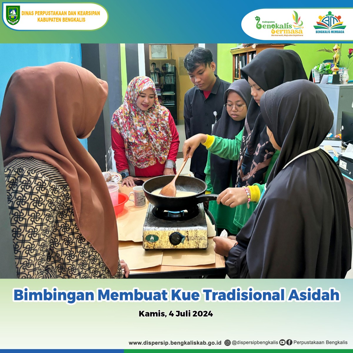 Bimbingan Membuat Kue Tradisional Asidah