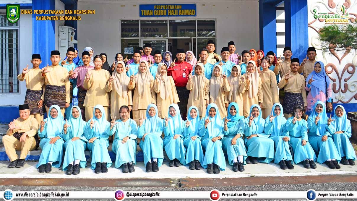 Hari Literasi Bersama Dispersip Bengkalis dan SMAN 1 Bengkalis