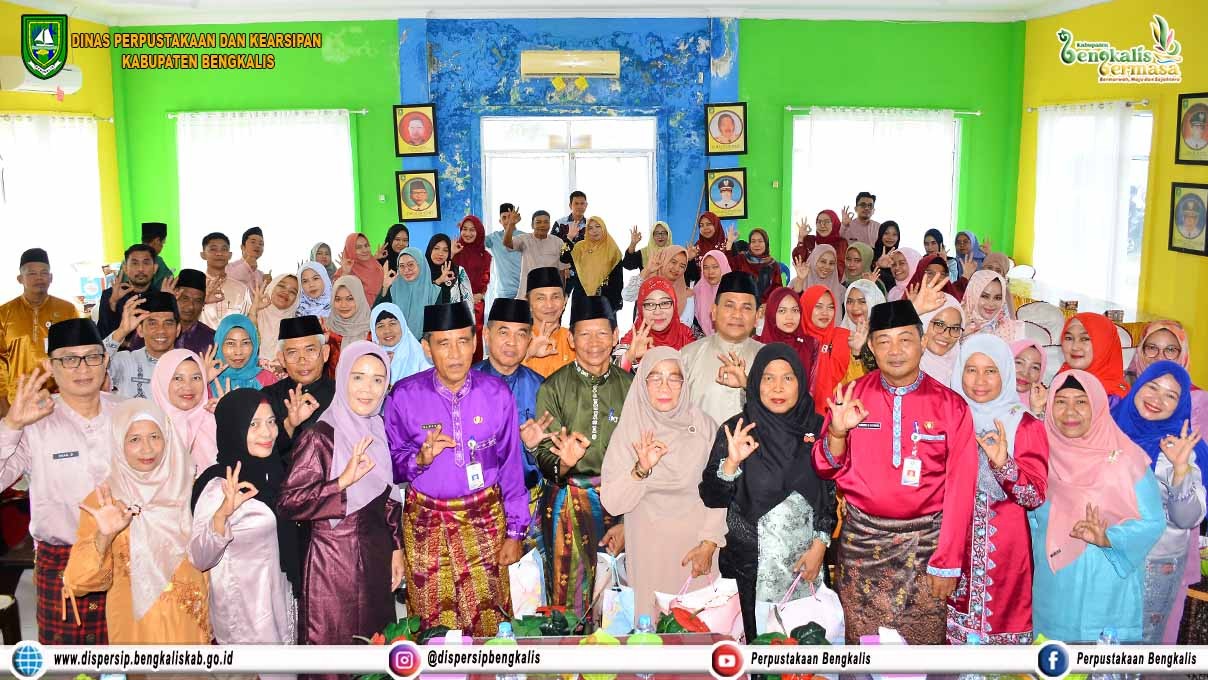 Perpisahan Purna Bakti ASN di Lingkungan Dispersip Kabupaten Bengkalis