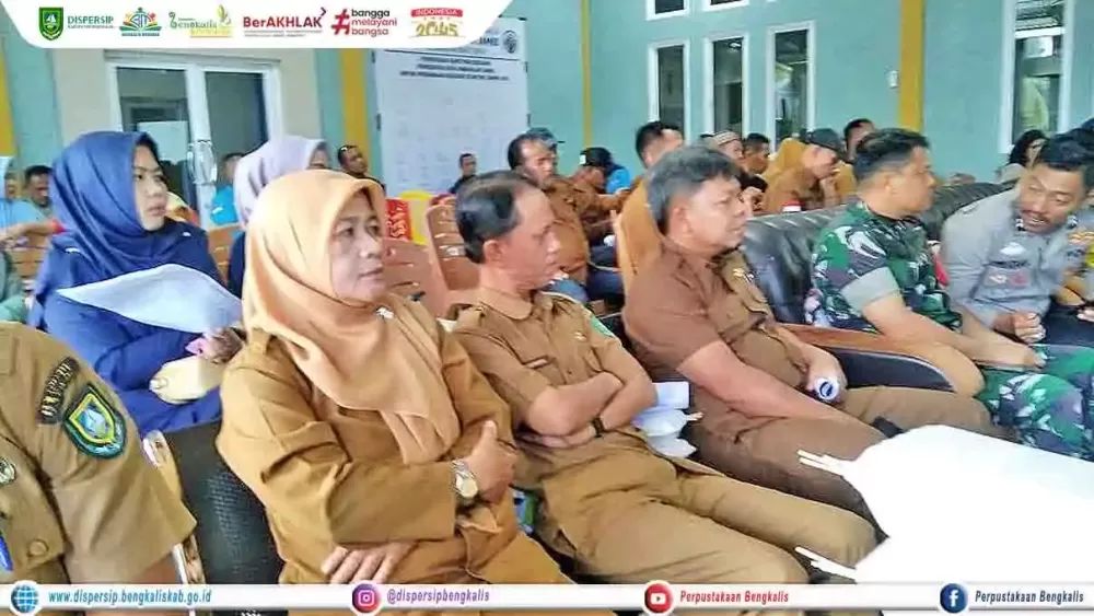 Perwakilan Dispersip Bengkalis Turut Serta Musrenbangdes Tahun 2026-2027 di Desa Pangkalan Jambi