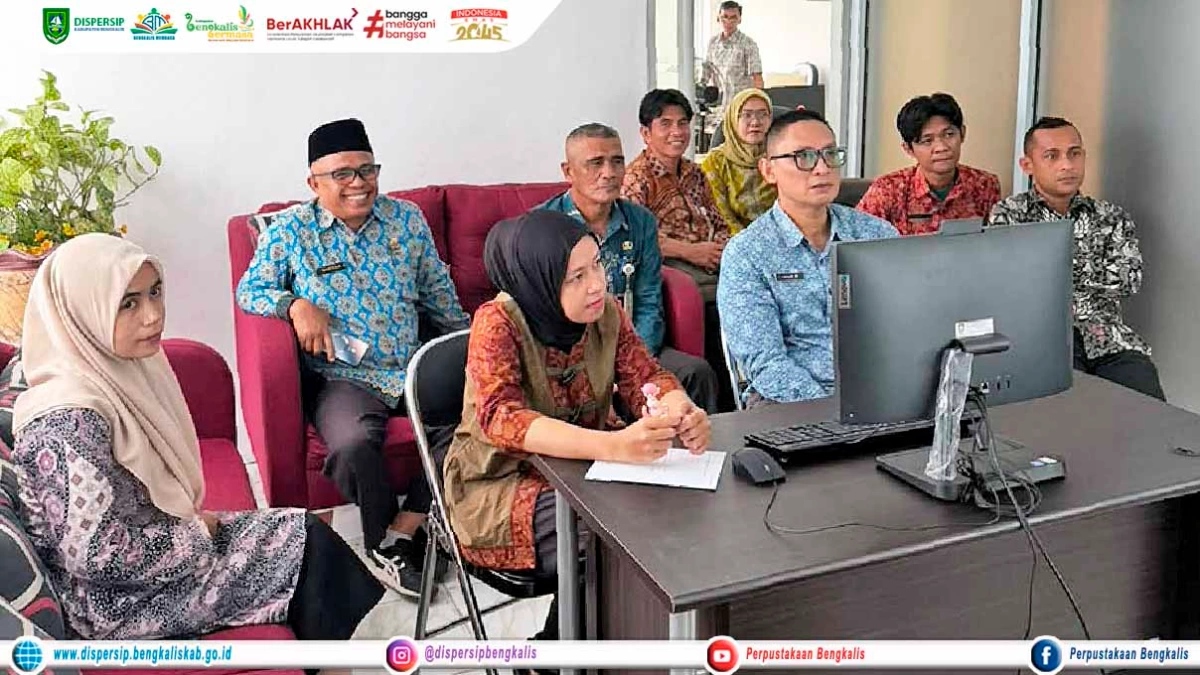 Audit Kearsipan Tahun 2026 Dispersip Bengkalis oleh Dipersip Provinsi Riau