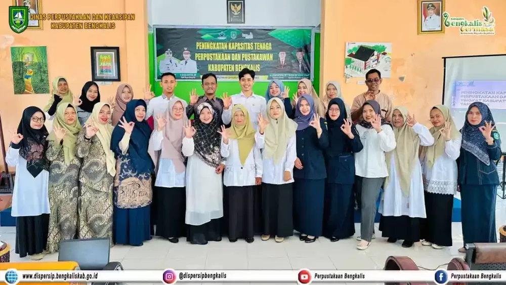 Peningkatan Kapasitas Tenaga Perpustakaan dan Pustakawan Sekolah Tingkat Kabupaten Bengkalis Tahun 2025