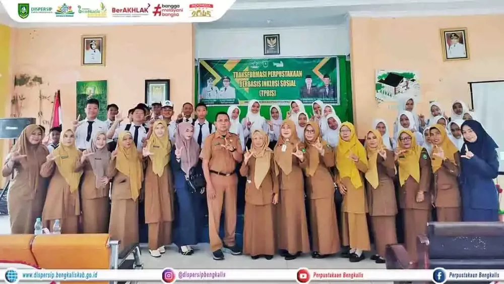 Pelatihan MC dan Tari Zapin oleh Dispersip Kabupaten Bengkalis