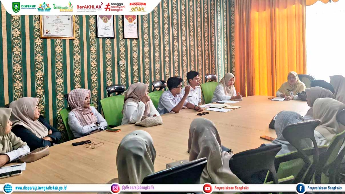 Rapat Progres Weeding Dispersip Kabupaten Bengkalis