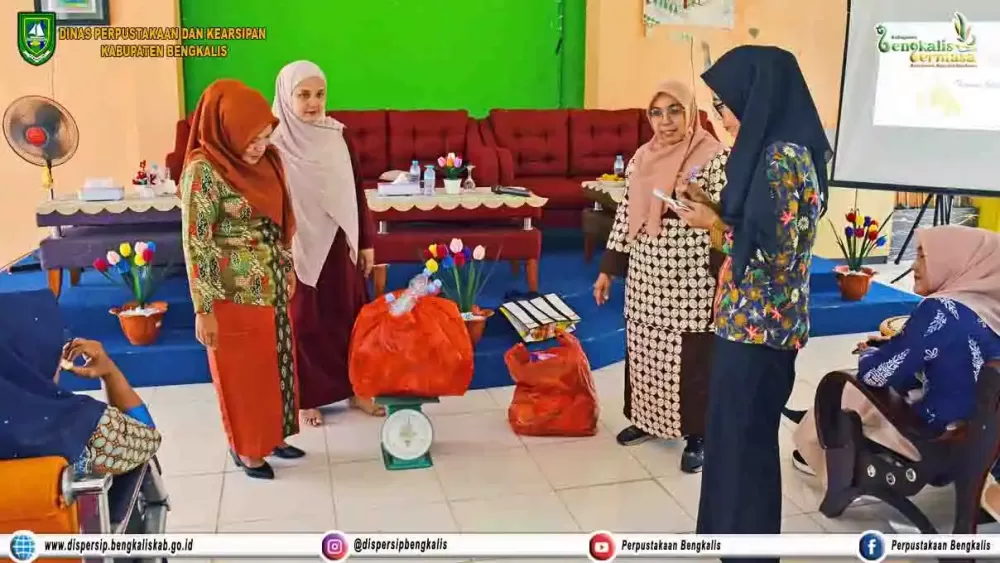 DWP Dispersip Kabupaten Bengkalis Peduli Lingkungan Bersih, Indah dan Bermarwah