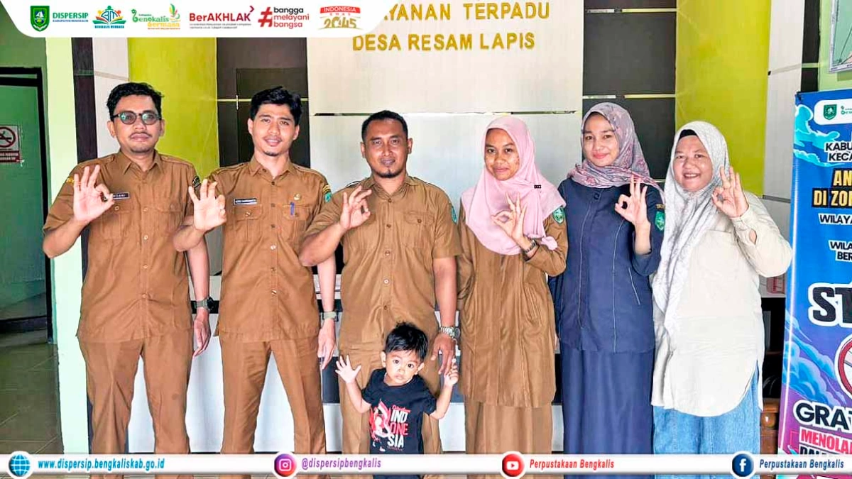 Pembinaan Penyelenggaraan Perpustakaan Graha Aksara Desa Resam Lapis