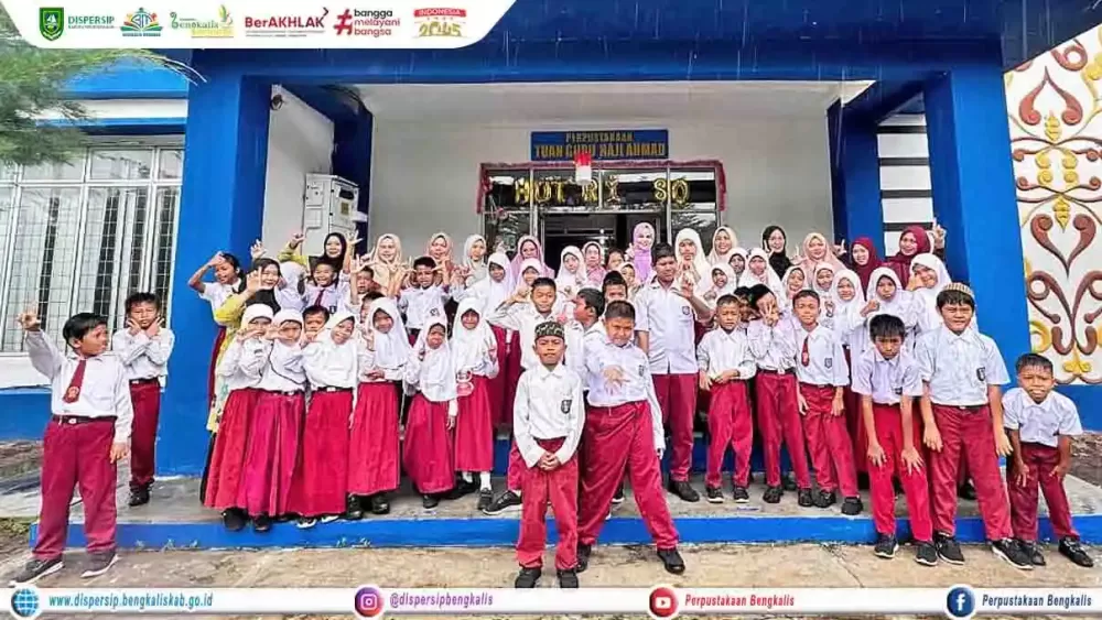 Kunjungan Siswa SDN 39 Bengkalis ke Dispersip Kabupaten Bengkalis