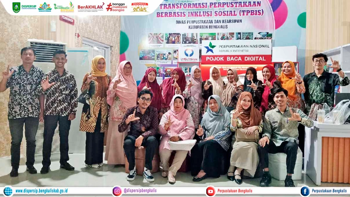 Sosialisasi Penggunaan Perangkat POCADI oleh Dispersip Bengkalis di MPP Kabupaten Bengkalis