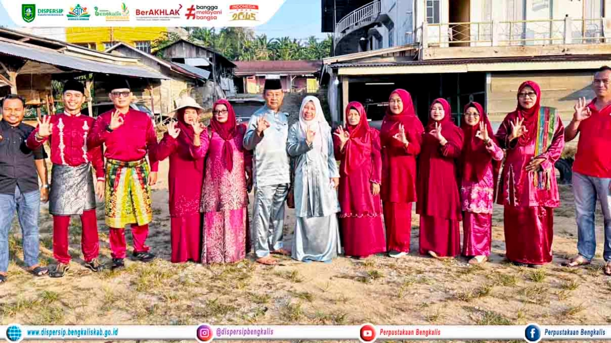 Dispersip Kabupaten Bengkalis Turut Serta dalam Pawai Ta'aruf MTQ ke-44 Tingkat Provinsi Riau di Kuansing