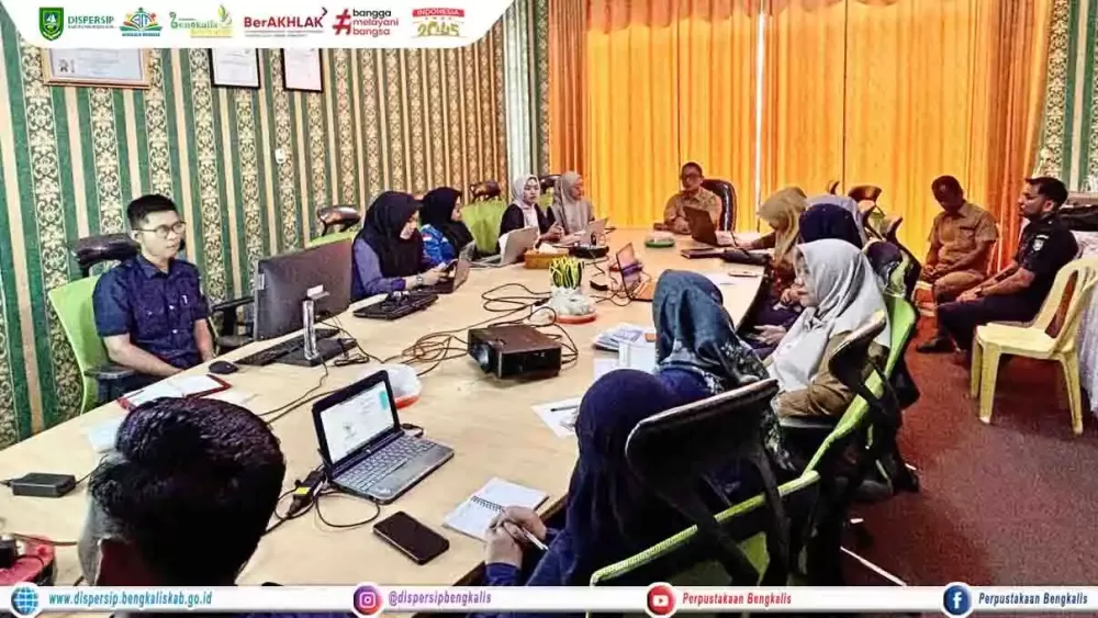 Bimbingan dan Implementasi Aplikasi SRIKANDI di Lingkungan Dispersip Kabupaten Bengkalis