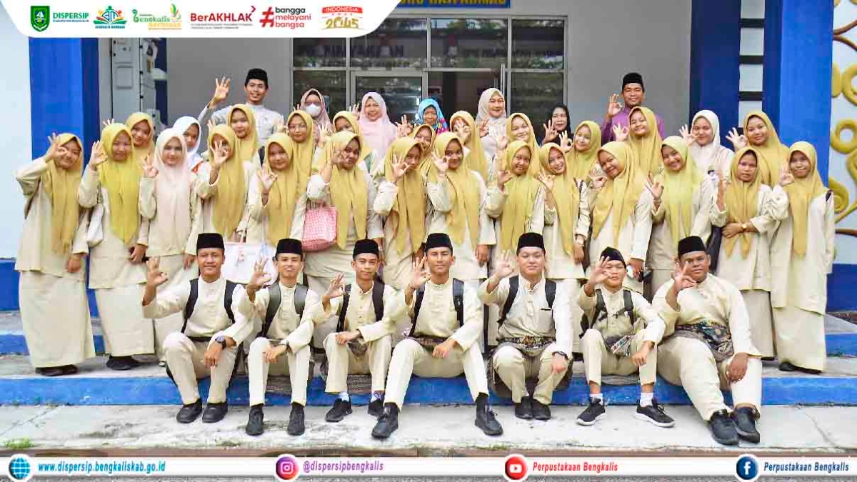 Siswa SMAN 2 Bengkalis Ikuti Kegiatan "Literasi Bermasa" Dispersip Kabupaten Bengkalis