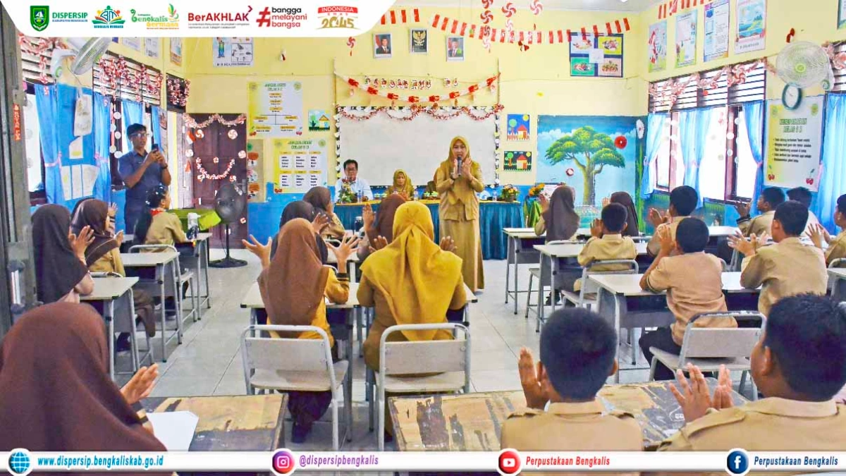 Kids MC Class Dispersip Bengkalis Bersama Siswa SDN 4 Bengkalis