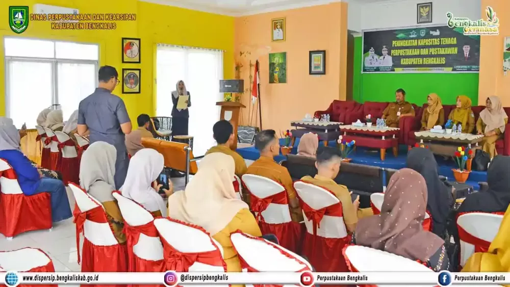 Peningkatan Kapasitas Tenaga Perpustakaan dan Pustakawan Desa Tingkat Kabupaten Bengkalis Tahun 2025