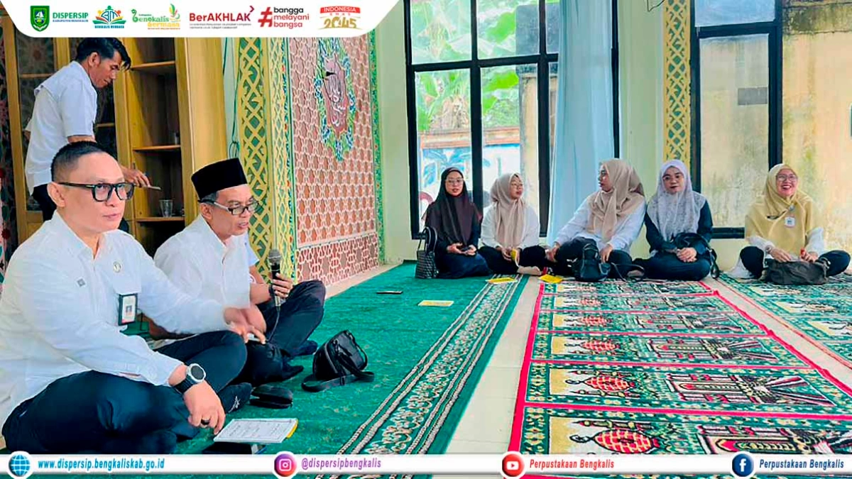 Kultum dan Baca Yasin Bersama Dispersip Kabupaten Bengkalis