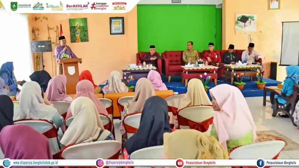 Rapat Bulanan Penegakan Disiplin Pegawai ASN dan Non ASN Dispersip Bengkalis