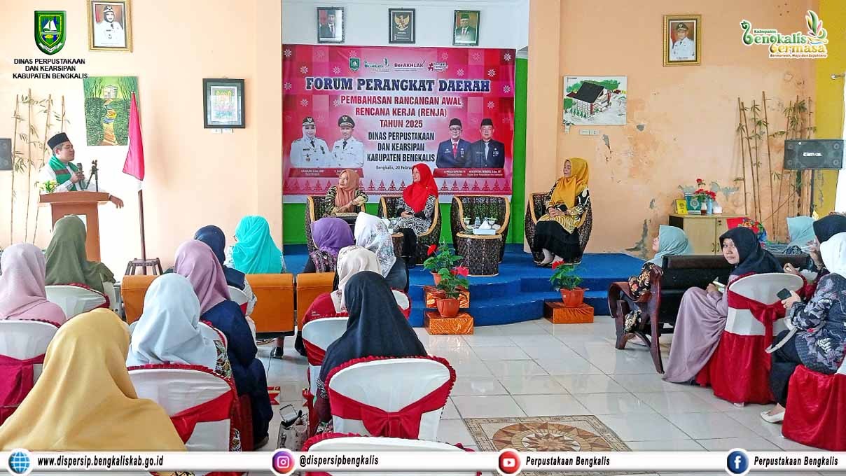 Menyambut Isra Mi'raj Nabi Muhammad SAW oleh DWP Dispersip Kabupaten Bengkalis